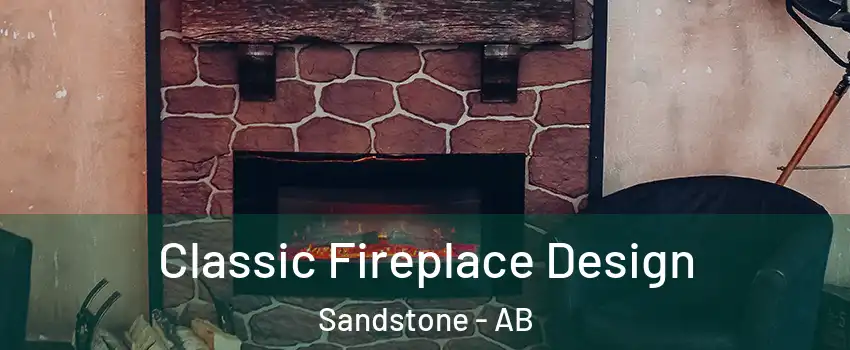  Classic Fireplace Design Sandstone - AB