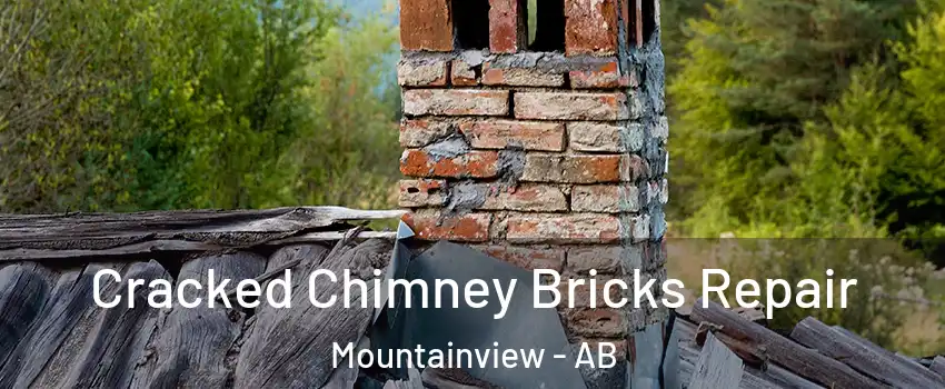  Cracked Chimney Bricks Repair Mountainview - AB