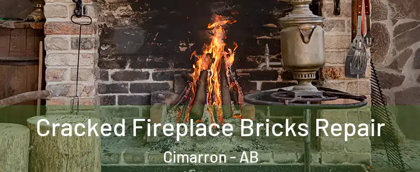  Cracked Fireplace Bricks Repair Cimarron - AB