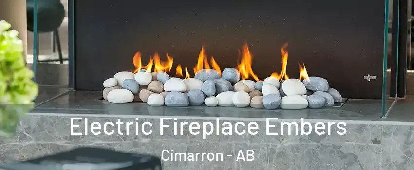  Electric Fireplace Embers Cimarron - AB