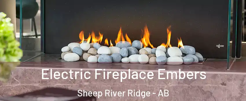  Electric Fireplace Embers Sheep River Ridge - AB