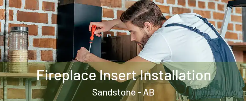 Fireplace Insert Installation Sandstone - AB