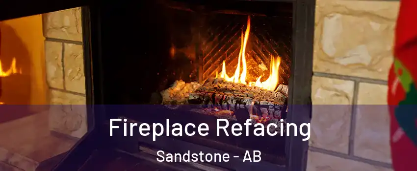  Fireplace Refacing Sandstone - AB
