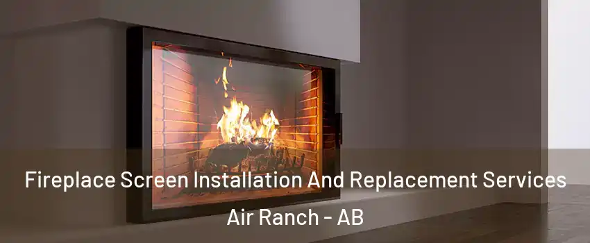Fireplace Screen Installation And Replacement Services Air Ranch - AB