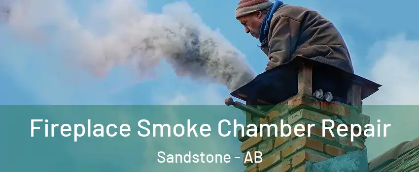  Fireplace Smoke Chamber Repair Sandstone - AB