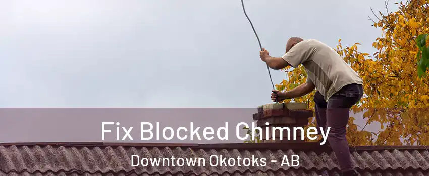  Fix Blocked Chimney Downtown Okotoks - AB