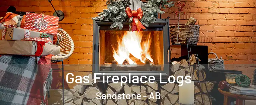 Gas Fireplace Logs Sandstone - AB