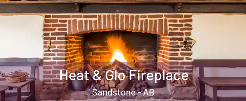  Heat & Glo Fireplace Sandstone - AB