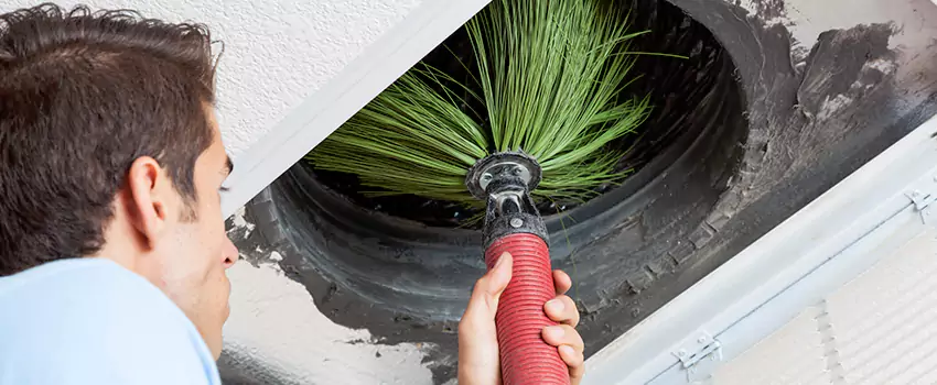 Clogged Air Duct Cleaning Process in Cimarron, AB