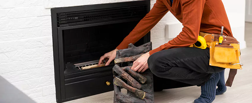 Metal Fireplace Installation in Cimarron, Alberta
