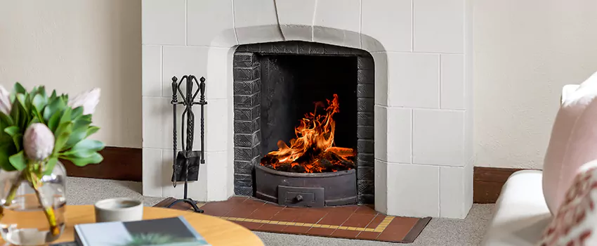 Wood Fireplace Refacing in Cimarron, AB