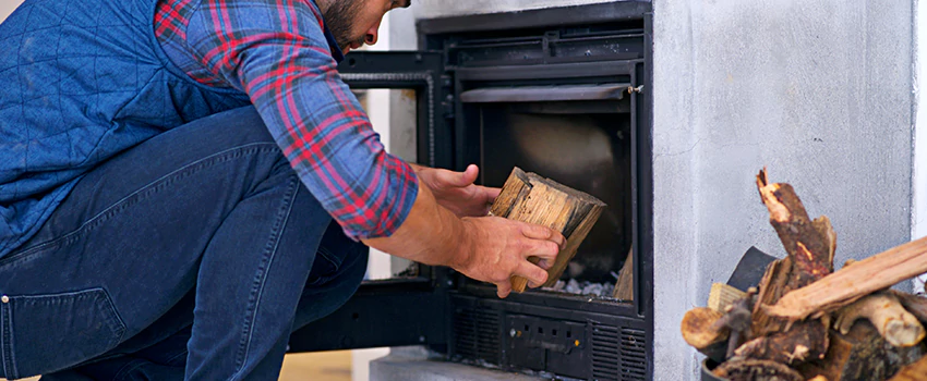Old Broken Fireplace Repair And Replacement in Cimarron, AB