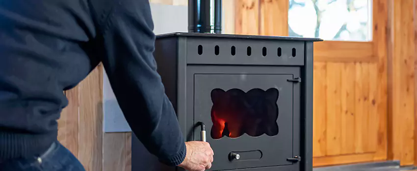 Pellet Stove Chimney Pipe Installation in Cimarron, AB