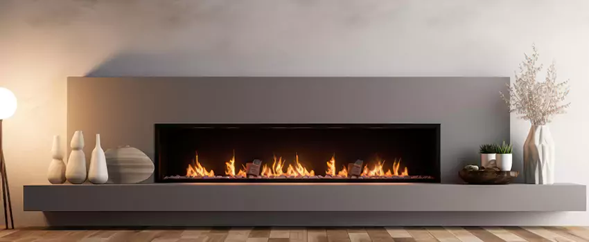 Real Wood Gas Fireplace Logs in Cimarron, Alberta
