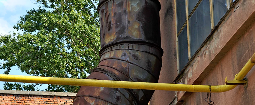 Lightning Protection Installation System for Industrial Chimneys in Cimarron, Alberta