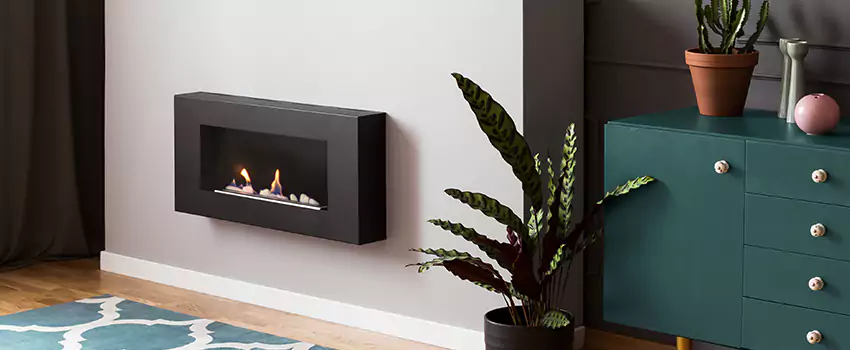 Ortal Island Fireplace Installation in Sandstone, Alberta