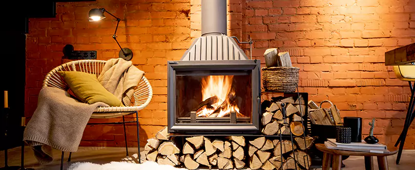 Pellet Stove Chimney Pipe Brackets Installation in Cimarron, AB