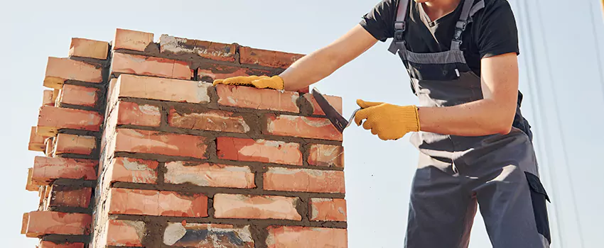 Repairing Cracked Porcelain Tiles for Fireplace in Sandstone, Alberta