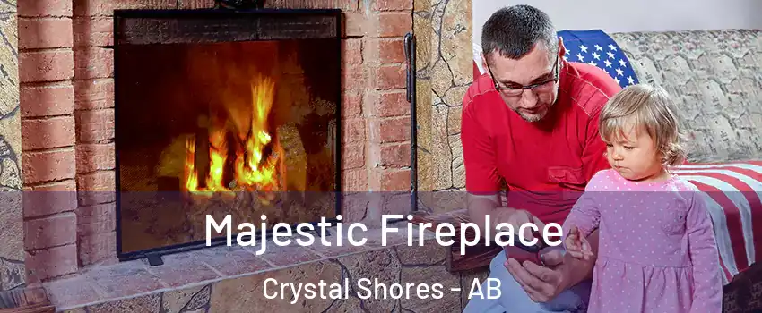  Majestic Fireplace Crystal Shores - AB