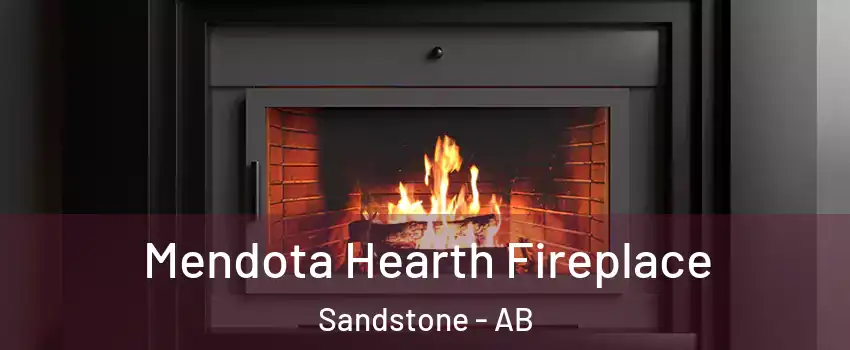  Mendota Hearth Fireplace Sandstone - AB