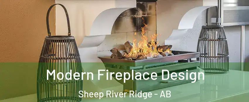  Modern Fireplace Design Sheep River Ridge - AB
