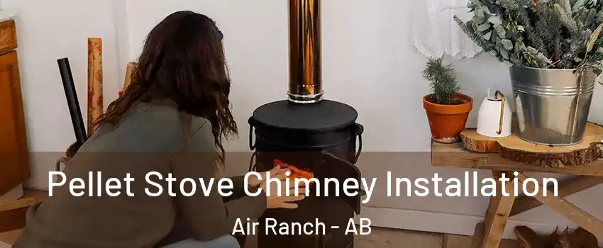  Pellet Stove Chimney Installation Air Ranch - AB