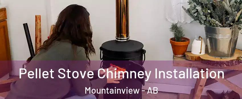  Pellet Stove Chimney Installation Mountainview - AB
