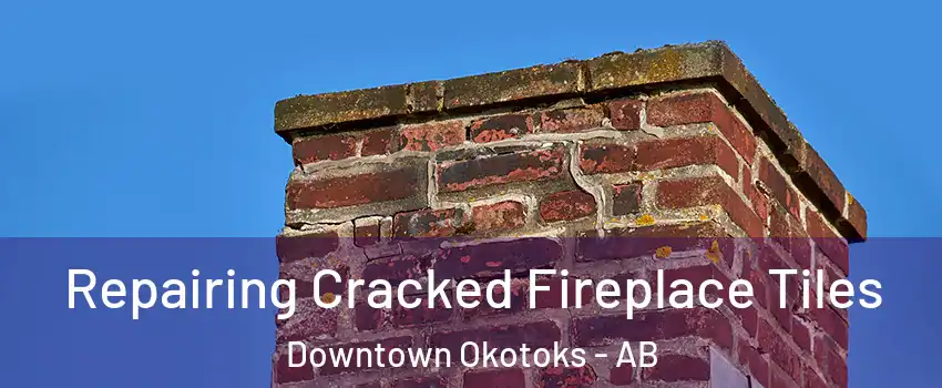  Repairing Cracked Fireplace Tiles Downtown Okotoks - AB