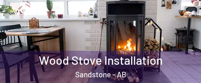  Wood Stove Installation Sandstone - AB